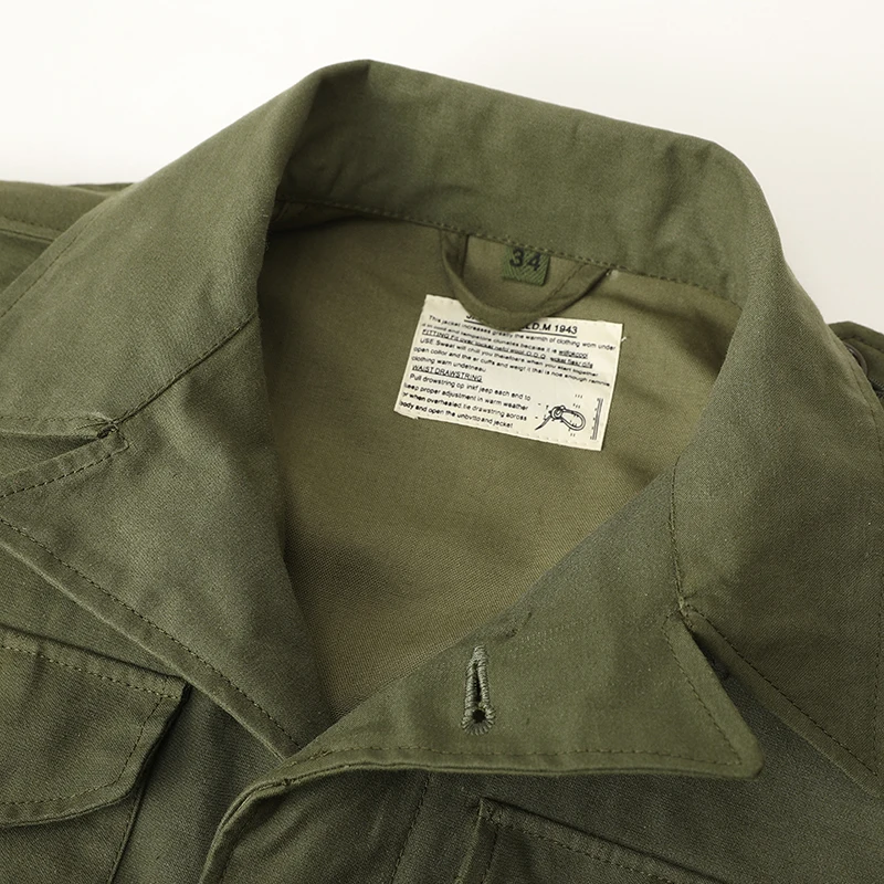 Męski trencz polowy średniej długości, płaszcz wojskowy, II wojna światowa, płaszcz wiosenny i jesienny, M43