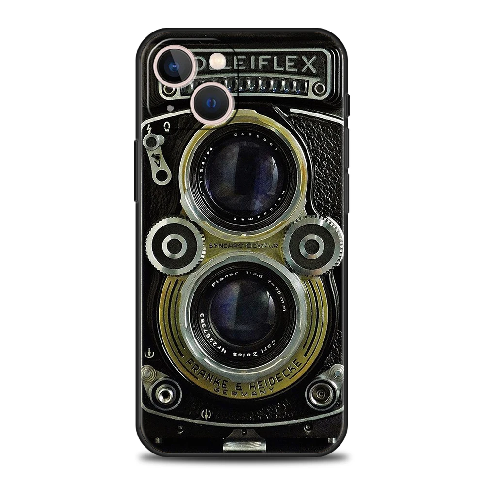 Retro Style Luxury Vintage Cassette Tape Silicone Phone Case