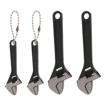 

4Pcs Hand Wrench Adjustable Spanner Hand Knurl Tool Adjustable Wrench Wide Jaw Wrench Repair Hand Tool ( 2.5+4 Inch)