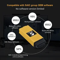 VNCI VDI3 for Rongwei MG Wuling Baojun Datong Diagnostic Interface Support DoIP and CANFD Protocol,Fit for SAIC group Software 2