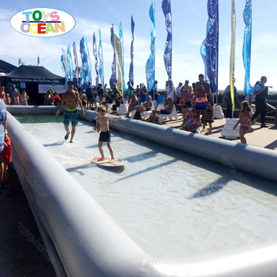 inflatable skim board pool for skimboards 1
