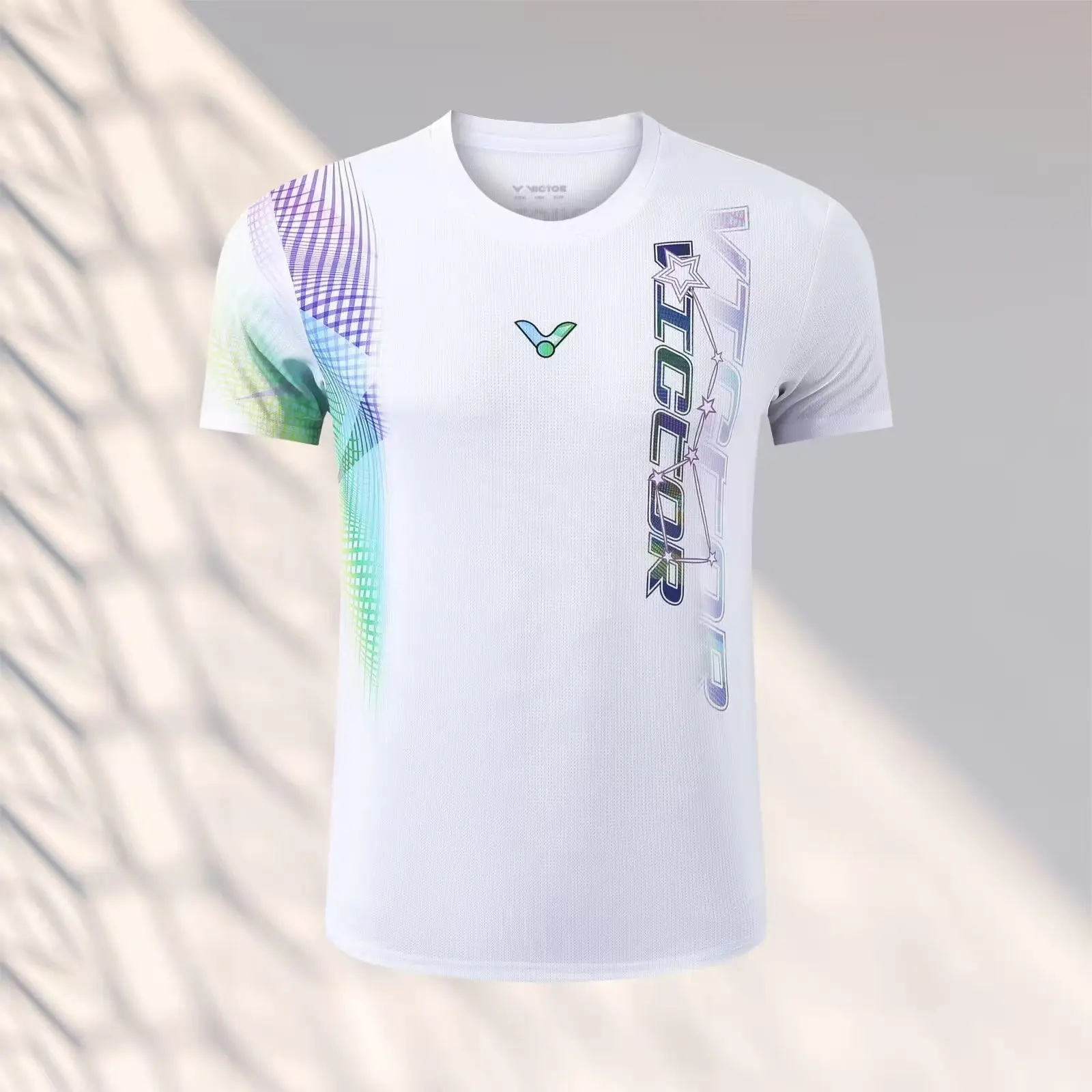 Customized a set of men's and women's badminton T-shirt shorts quick dry material breathable sweat absorption can print LOGO