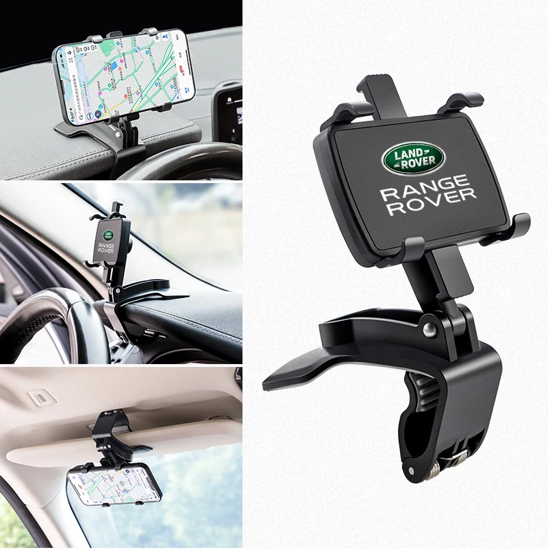 Car Mobile Phone Holder Sun Visor Dashboard GPS Bracket For Land Rover