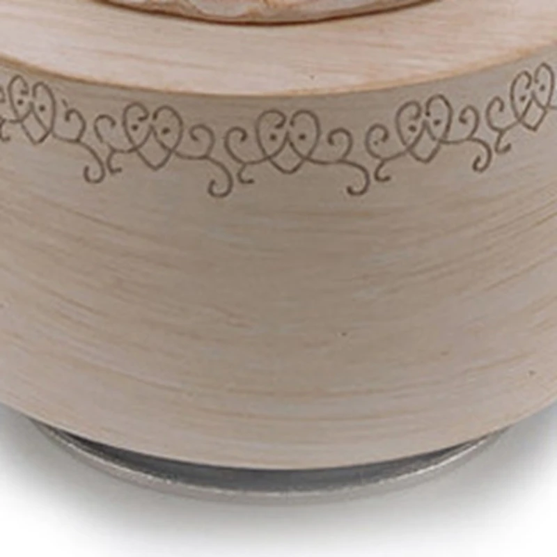 EYFL Music Box Gift Mother Carved Musical Statue Thanksgiving Birthday Gift Mom Rotating Music Box