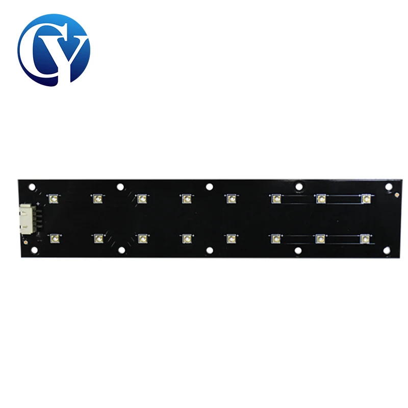 48W UV LED Curing Light 365nm 395nm uv chip LED Quartz Lens 405nm For Resin Screen Printing ink curing