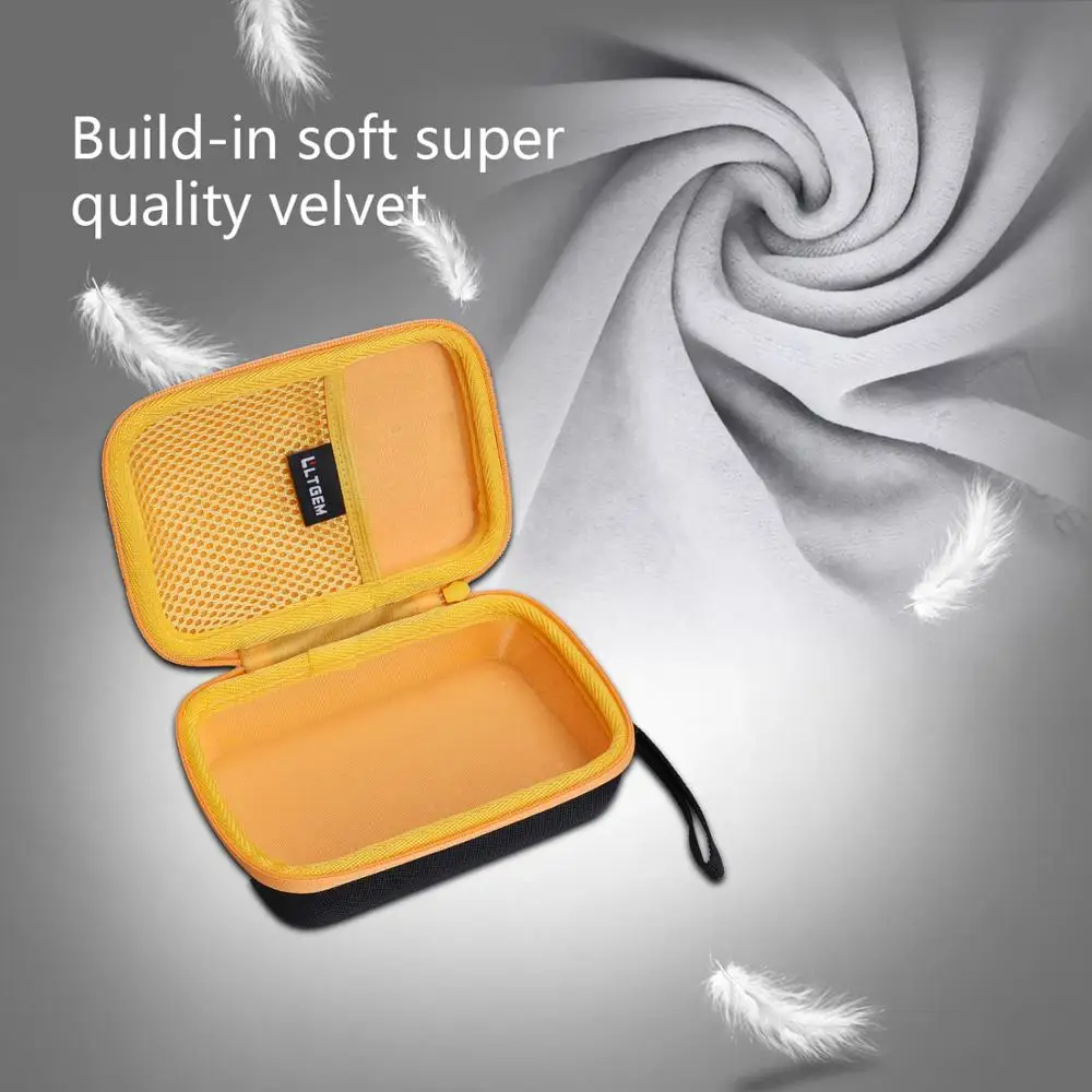 Fluke 107 AC/DC 전류 하드헬드 디지털 멀티미터용 LTGEM EVA 하드 케이스, 회색