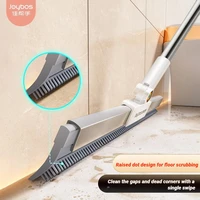 ไม้กวาดวิเศษ 30&50 ซม. ที่ปาดน้ำซิลิโคน พร้อมแปรงถูพื้น สำหรับทำความสะอาดบ้าน ห้องนั่งเล่น ห้องน้ำ ห้องสุขา 3