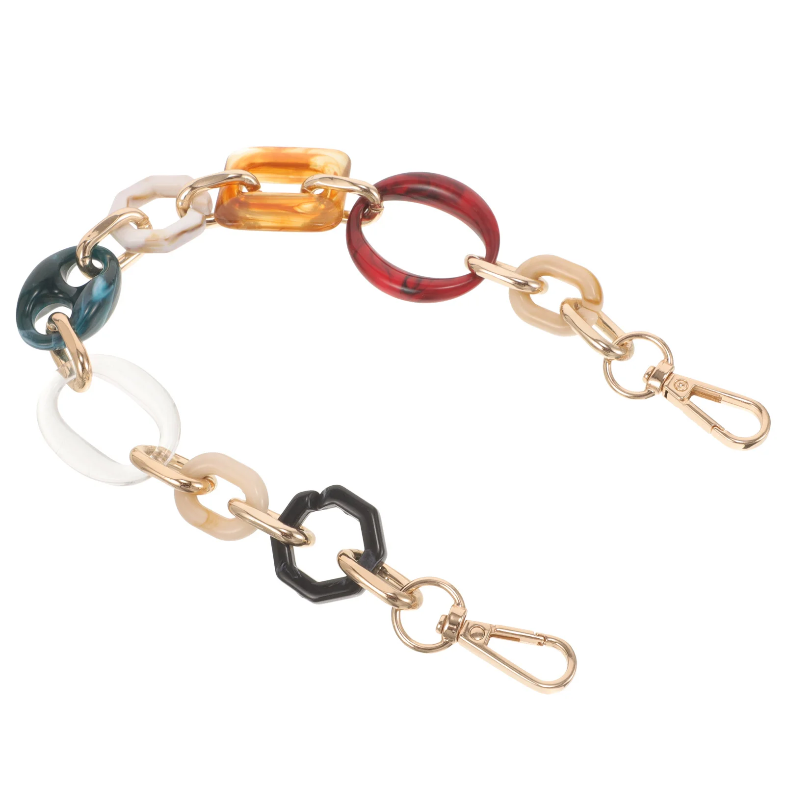 Handbag Chain Purse Chain Single Shoulder Bag Replacement Acrylic Chain Handbags