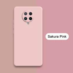 Enhanced Silicone Shockproof Phone Case with Camera Protection - Soft and Durable Back Cover for Enhanced Durability and Style (Sakura Pink)
