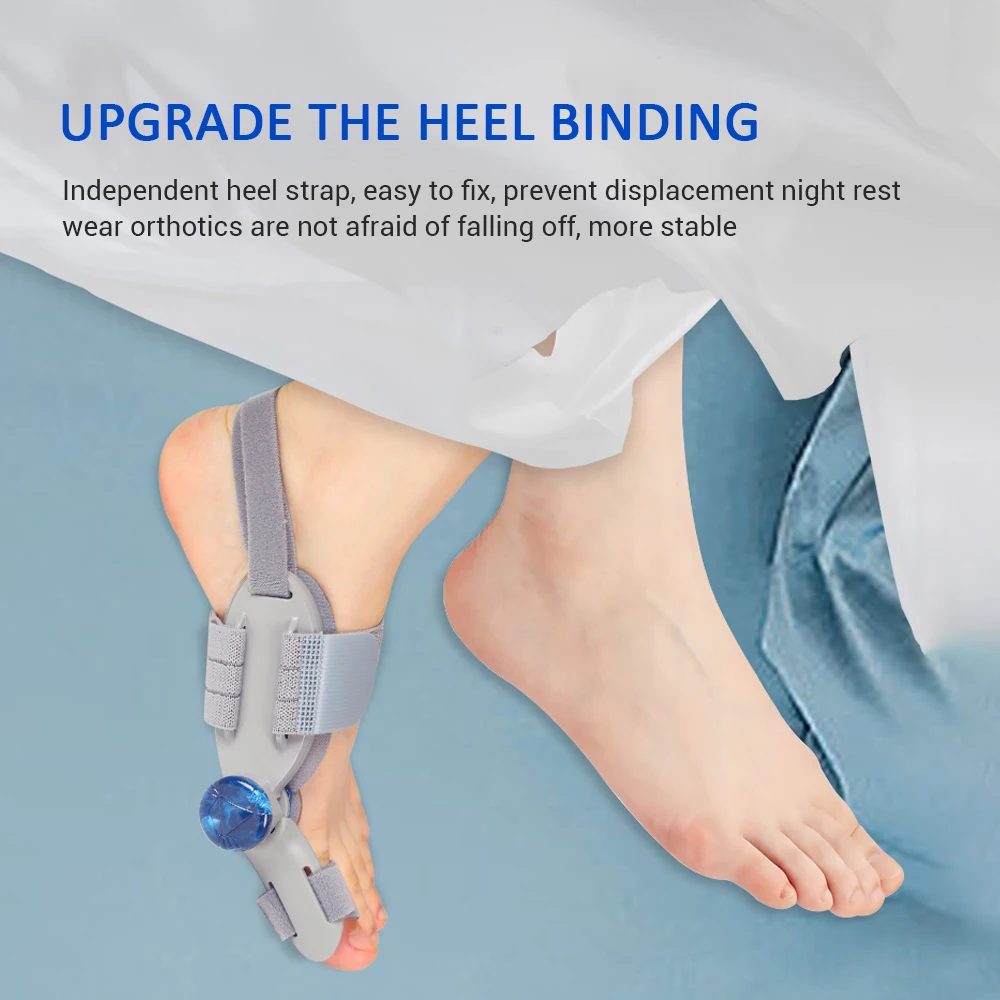 Adjustable Rotatable Toe Orthotic for Women and Men Day Night Left & Right Feet