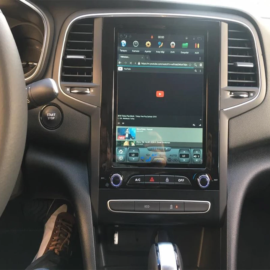 Android 11 Tesla Style IPS вертикальный HD экран Автомобильный GPS Радио навигатор плеер для
