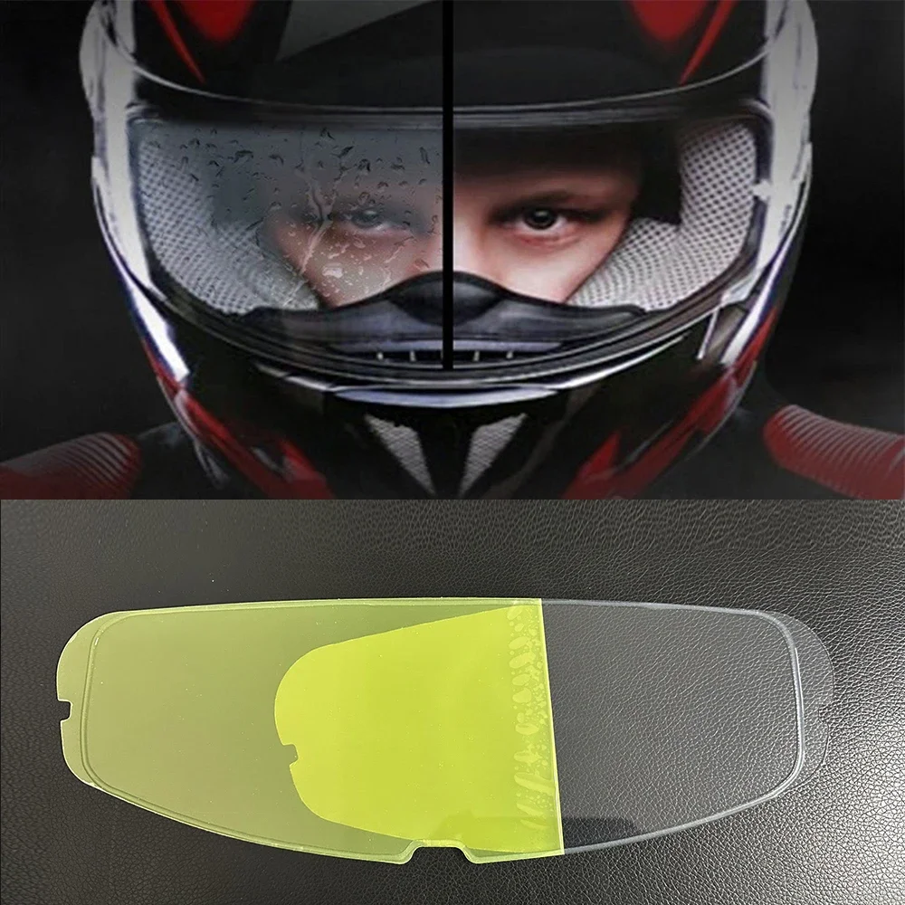 R1 Casco Pellicola Antiappannamento Per Scorpion Exo-R420 Exo1400 Carbonio, Exo 520 Visiera Pellicola Antiappannamento Adesivo Caschi Moto Accessori