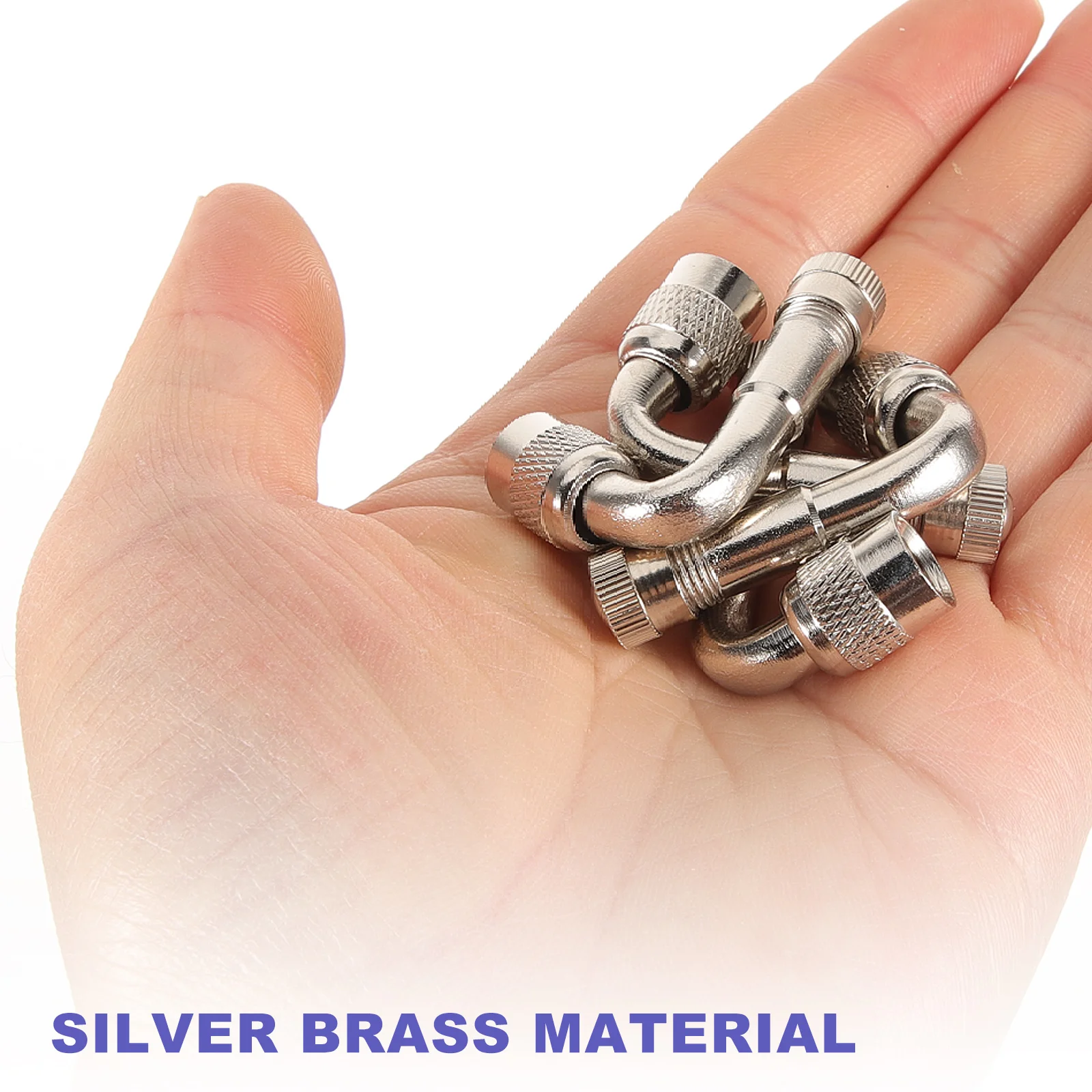 범용 밸브 스템 익스텐션 앵글 에어 익스텐더 자동차 어댑터, 타이어 슈레이더, 4 개