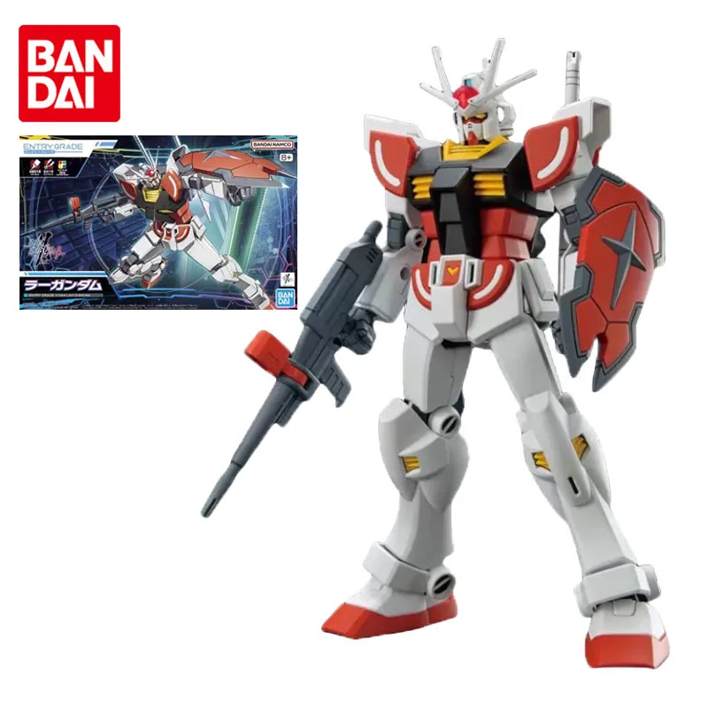 Bandai Gundam Model Kit Anime Figure Eg 1/144 Lah Genuine Gunpla Model Anime Action Figure Raccogliere Giocattoli Per Regali Per Bambini
