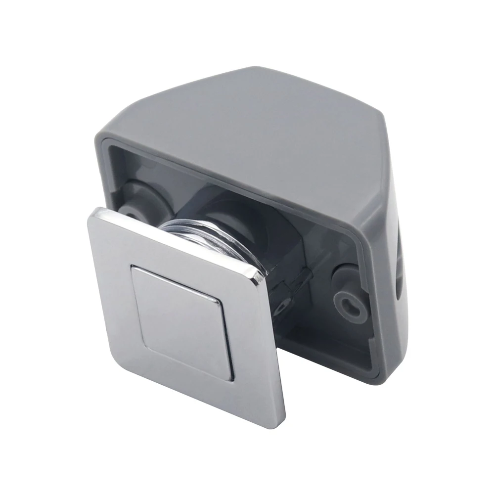 Description Picture 6 of itemLock Set Button Catch Lock Motorhome Cabinet Camper Push Button Camper Cupboard Knob for Caravan Yacht Boat Motorhome Cabinet