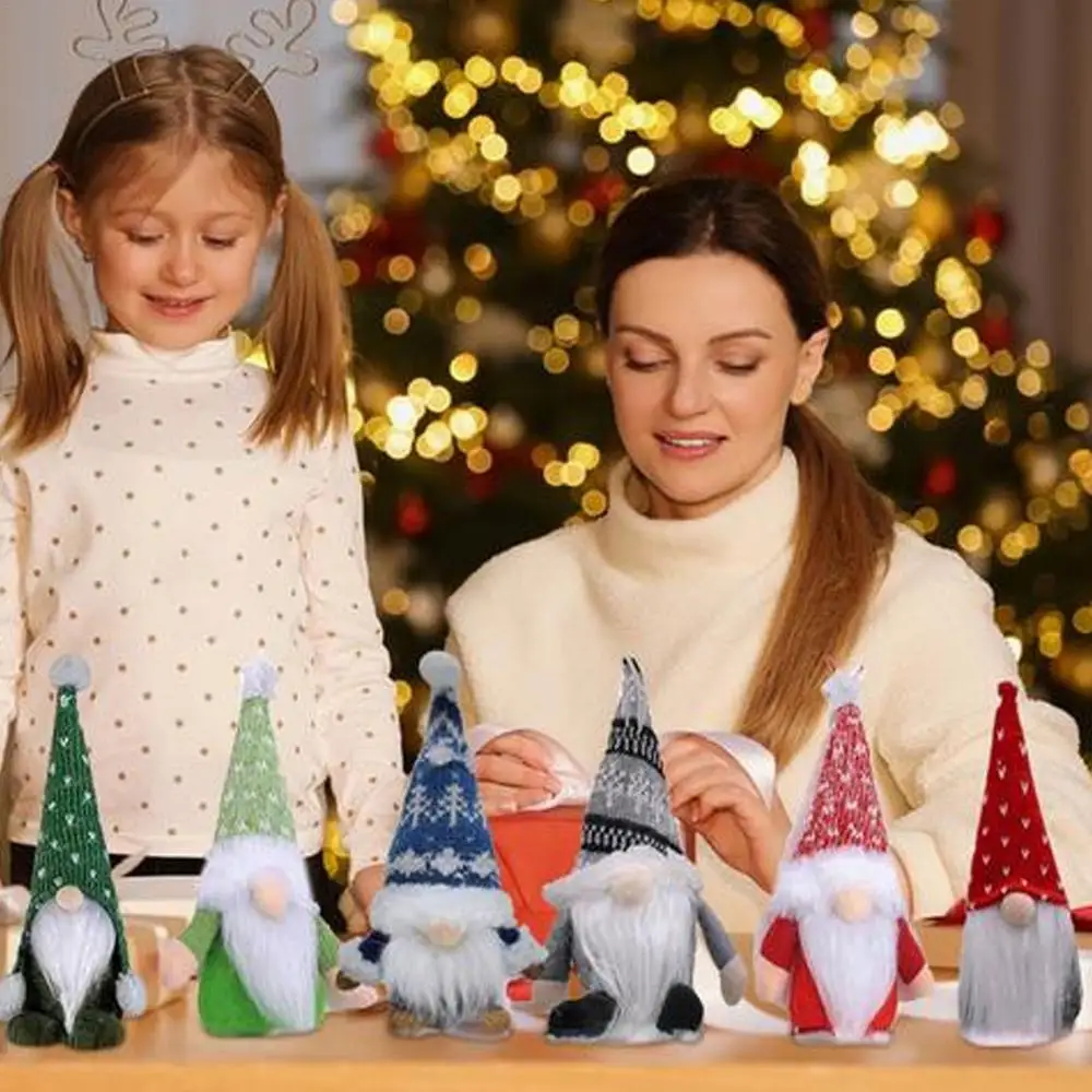 Description Picture 4 of itemChristmas Gnome Advent Calendar 24 Days Countdown Calendar Cute Gnome Dolls Ornament Holiday Home Decoration Christmas Gifts