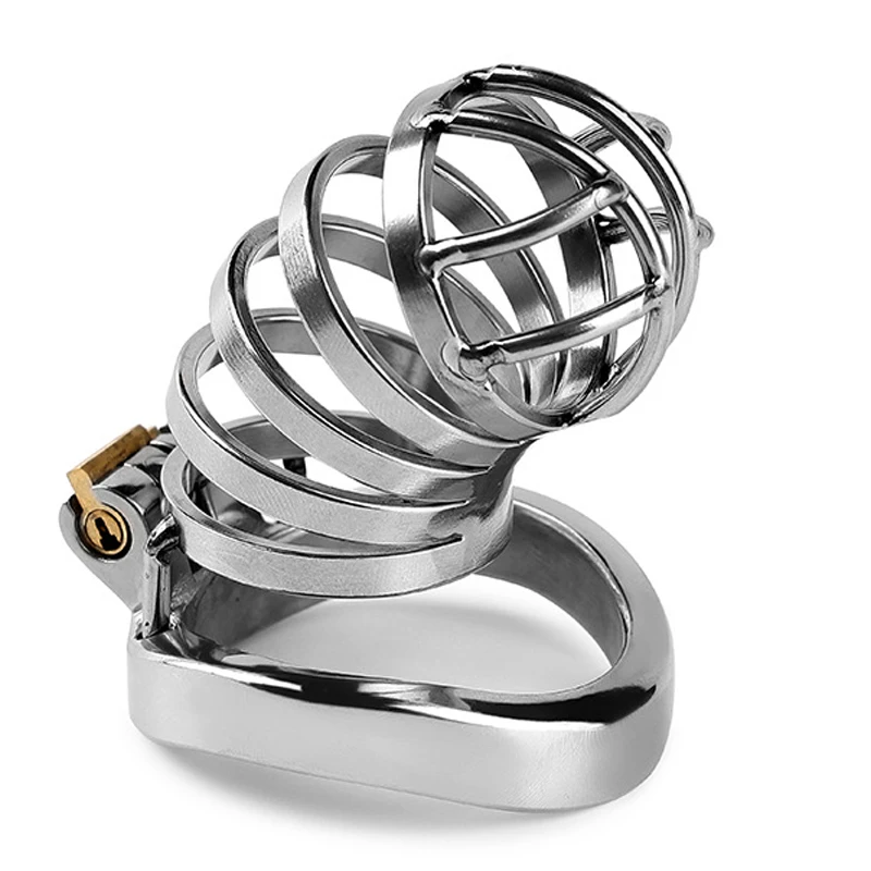 Penis Chastity Cage Runyu Stainless Steel Urethra Chastity Lock