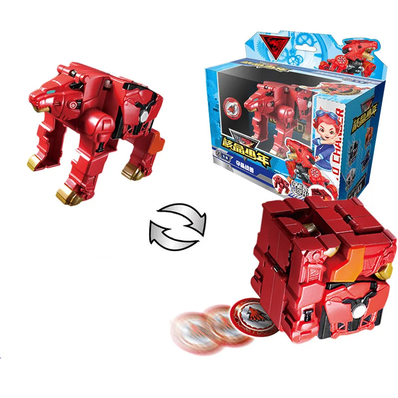 スチール　ライオン　オール金属　組立ロボット　関節動ける　金属感　ファクション　ムーバブル、変更可能　2つの形状スイッチ可能 全塗装 アーカイブ - ガンプラスタイル