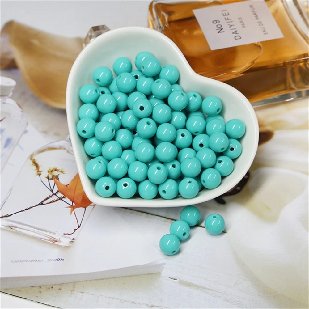 Round Shape Real Color Beads for DIY Crafting and Hand-Soldering