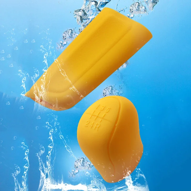 Silicone Non-Slip Gear Shift Knob Protective Cover