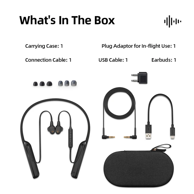 Sony Wireless Ear Headphones | Sony Noise Canceling Earphones