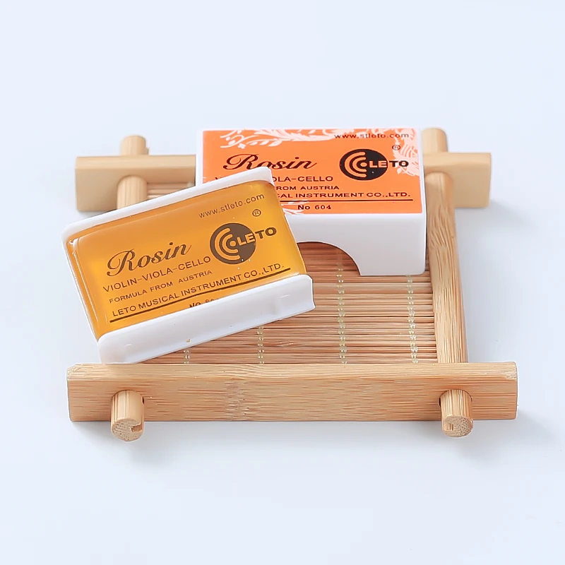 3pcs Leto 604 Rosin for Violin Viola Cello and Other Bowed String Instruments Violin Accessories violin rosin resin