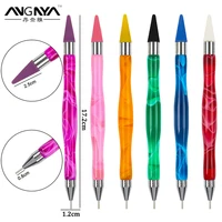 ANGNYA Dual-ended Silicone Head Nail Art Dotting Pencil Crystal Rhinestone Picker Applicator Nail Supplies Accessories and Tools 1