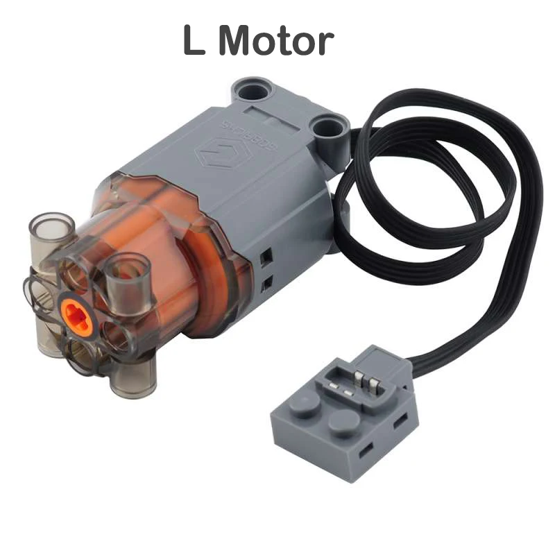 Motor Power Blocks Mould King MOC Power Functions Modified Monster Motor M L XL Motor Steering Servo PF Accessories for Legoeds