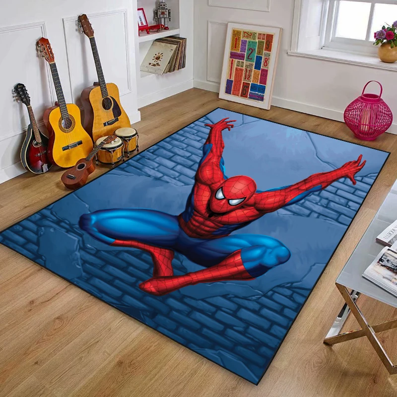 Spider-man spider printed rugs