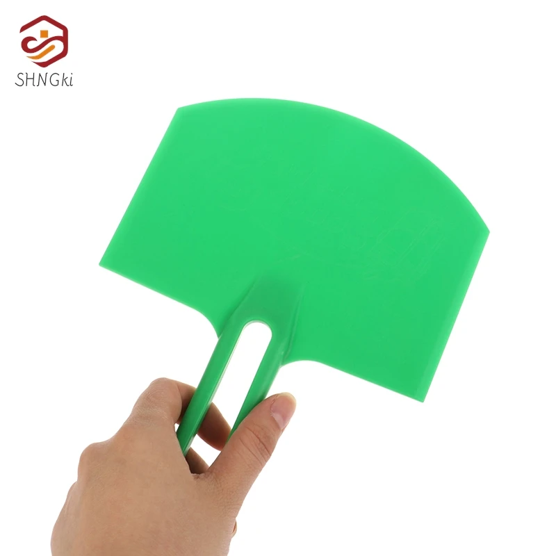 1pc Curved Plastic Putty Knife Flexible Paint Scraper Tool For Decal  Patching Drywall Patch Repair Parts Home Improvement