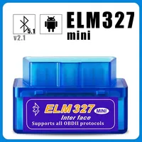Mini Eml327 V2.1 OBD 2 Bluetooth Car Diagnostic-Tools For Android Scanner Code Support Smart Scan Tool ODB2 Scanner Tool Mini E 1