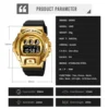 SKMEI 1905 Luxury Japan Digital movement Sport Watch Mens Waterproof Military Electronic Men Wristwatches Man Clock reloj hombre 6