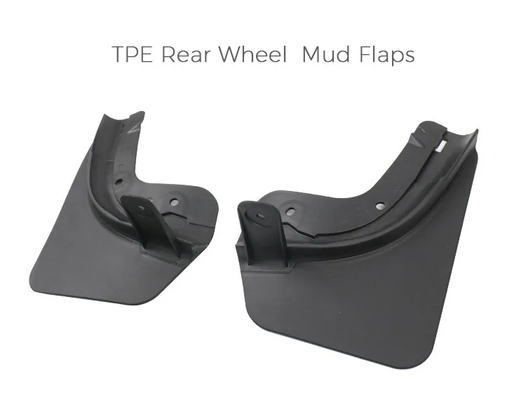 Kit De 4 Bavettes (pare-boue) Pour BMW Série 2 MPV U06 (2021 Et +) - Noir - En Caoutchouc - Neuf