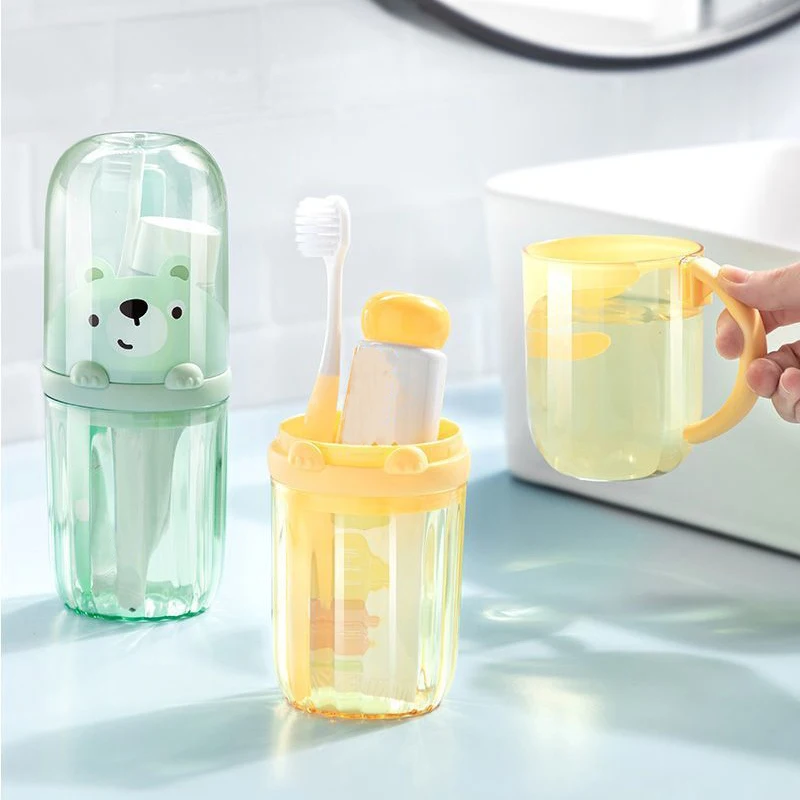 Travel Mouthwash Cup Toothbrush Toothpaste Organizer Portable Toothbrush Cup toothbrush cup set,toothbrush cup