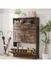 Maupvit Shoe Storage Cabinet with 2 Flip Drawers and 2 Drawers Slim Farmhouse Shoe Cabinet for Entryway Freestanding Sho 1