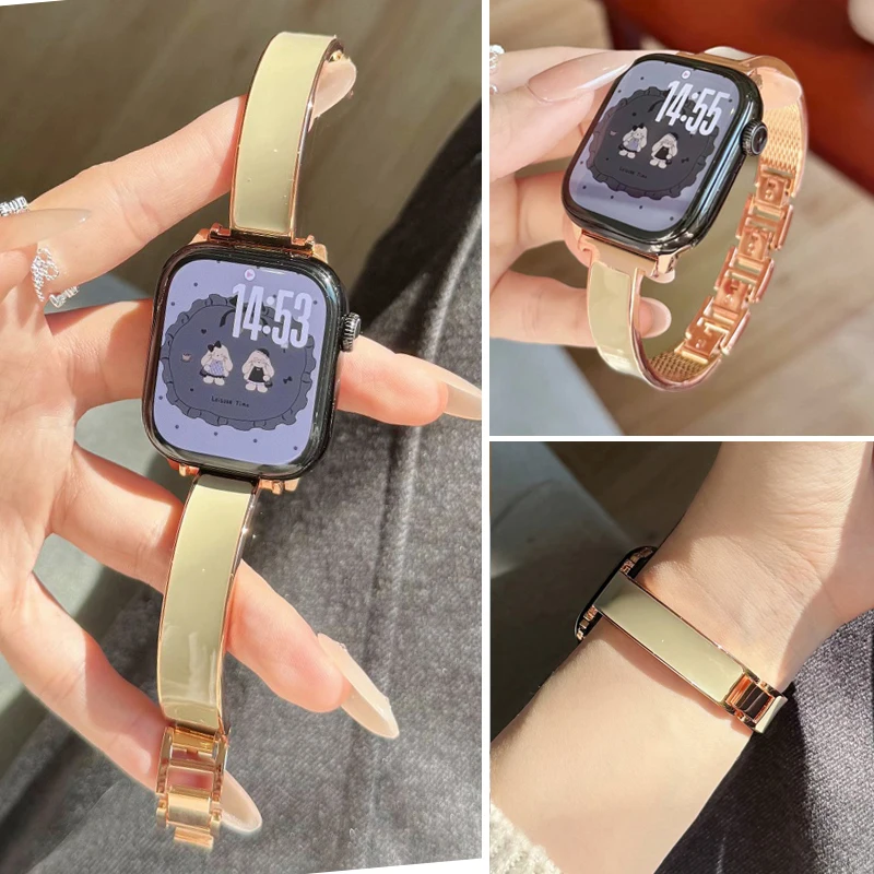 Elegant Metal Strap Bracelet