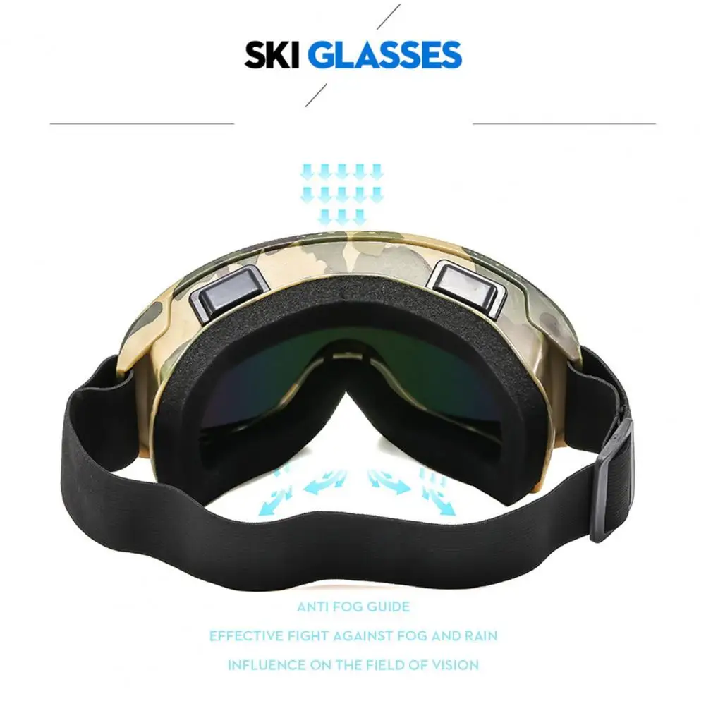 Skiing Accessories Winter Outdoor Ski Goggles Double Layers Lens Anti-fog Snow  Sunglasses for Men Women Windproof Uv for Cycling - AliExpress