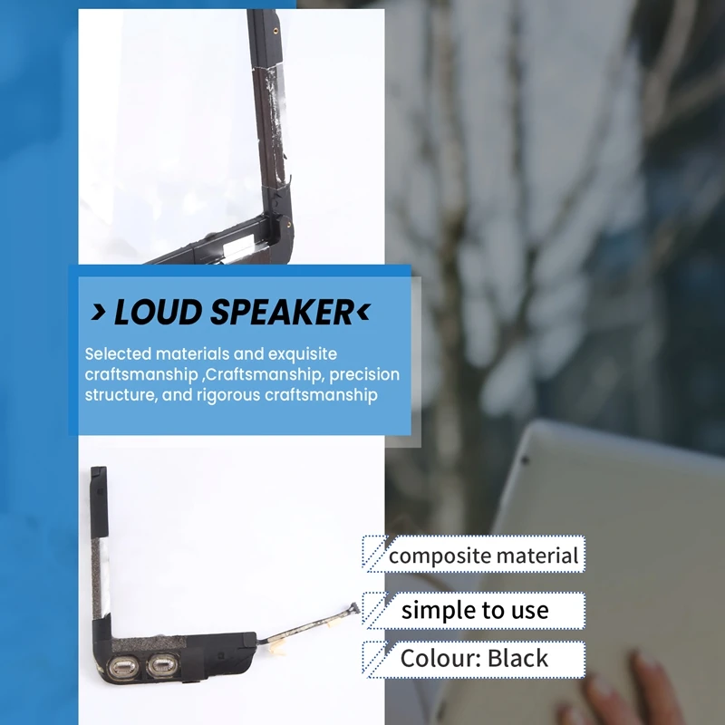 A76F-For Ipad 2 2Nd Loud Speaker Sound Speaker Buzzer Flex Cable Replacement Parts