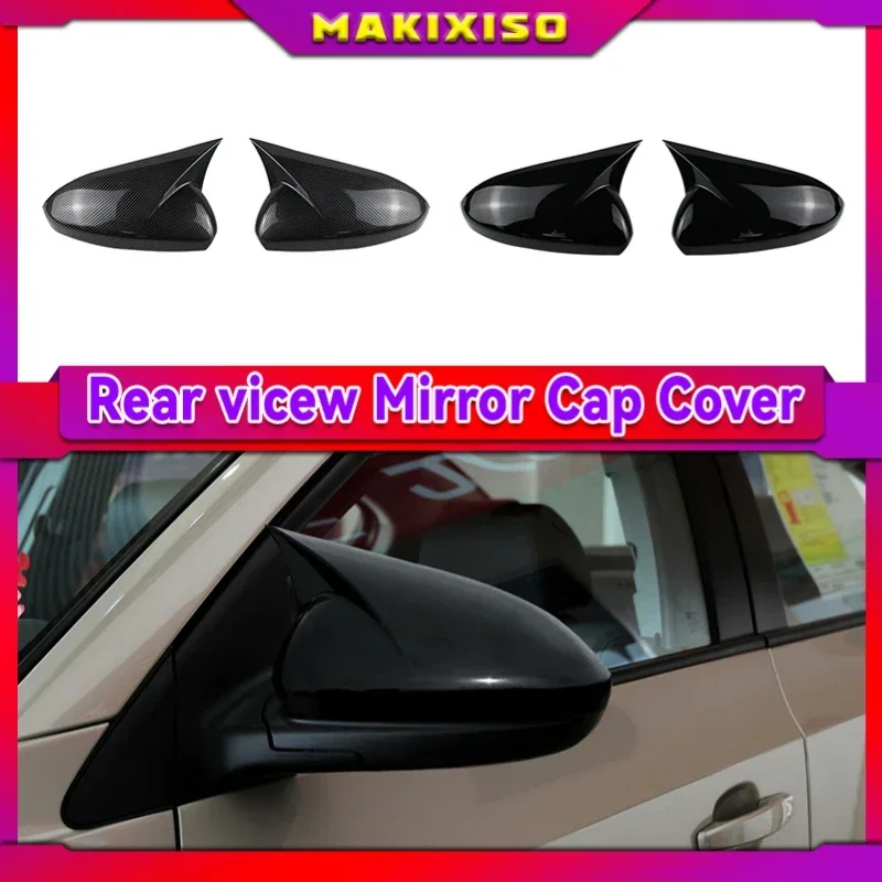 

Rearview Mirror Cover for Chevrolet Cruze 2009-2014 Side Wing Rear View Mirror Covers Trim With OX Horn Car Styling