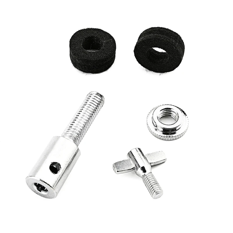 

Hi Hat Clutch Drum Clutch Hi-hat Stand Post Drum Parts Accessory Metal Silver Color Standard for Hi Hat Cymbal E56D