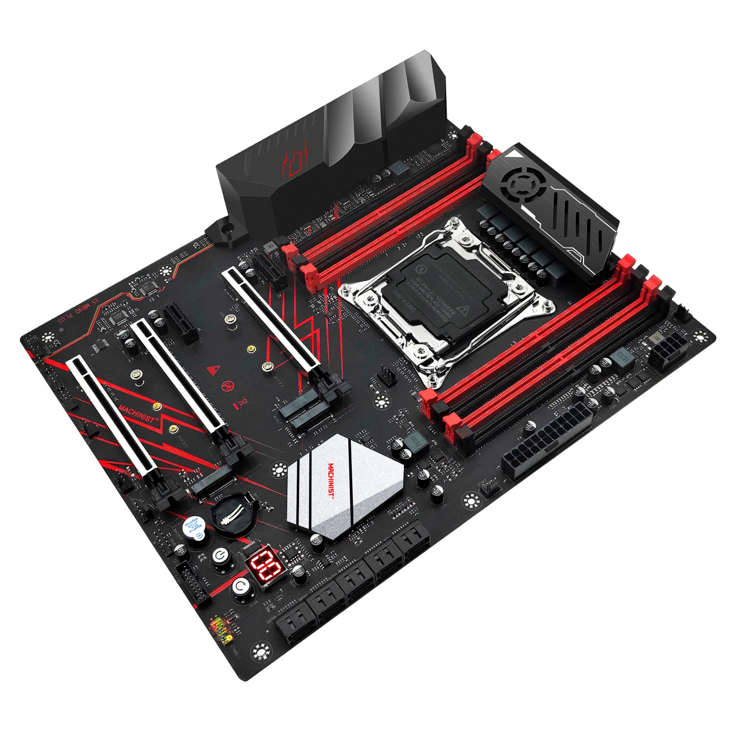 MACHINIST   LGA 2011-3  E5 2666 2667 2670 2696 V3 V4 μ, DDR4 ECC NON-ECC ޸, NVME M.2 MR9D