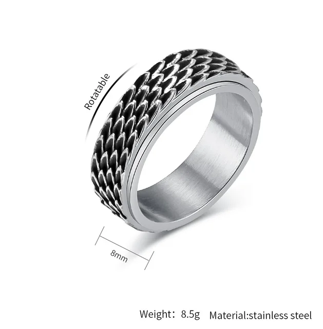 Vintage National Wind Dragon Scale Rotatable Men's Decompression - Main Image