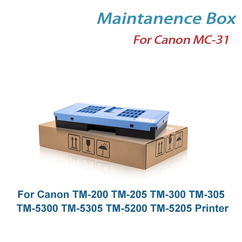 Boîte Maintenance Encre Canon MC-31 - Compatible TM-200/205/300/305/5200/5205/5300/5305 - Pièce Imprimante
