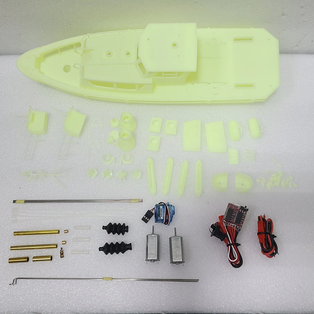 1/48 super mini RC boat kit damen1605 coast patrol assembled boat model kit 6