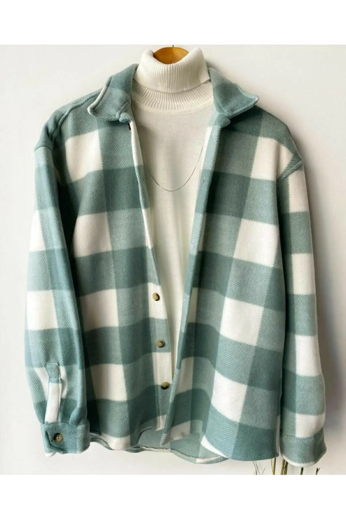 Men's Winter New Season Fleece Lumberjack Shirt Oversize