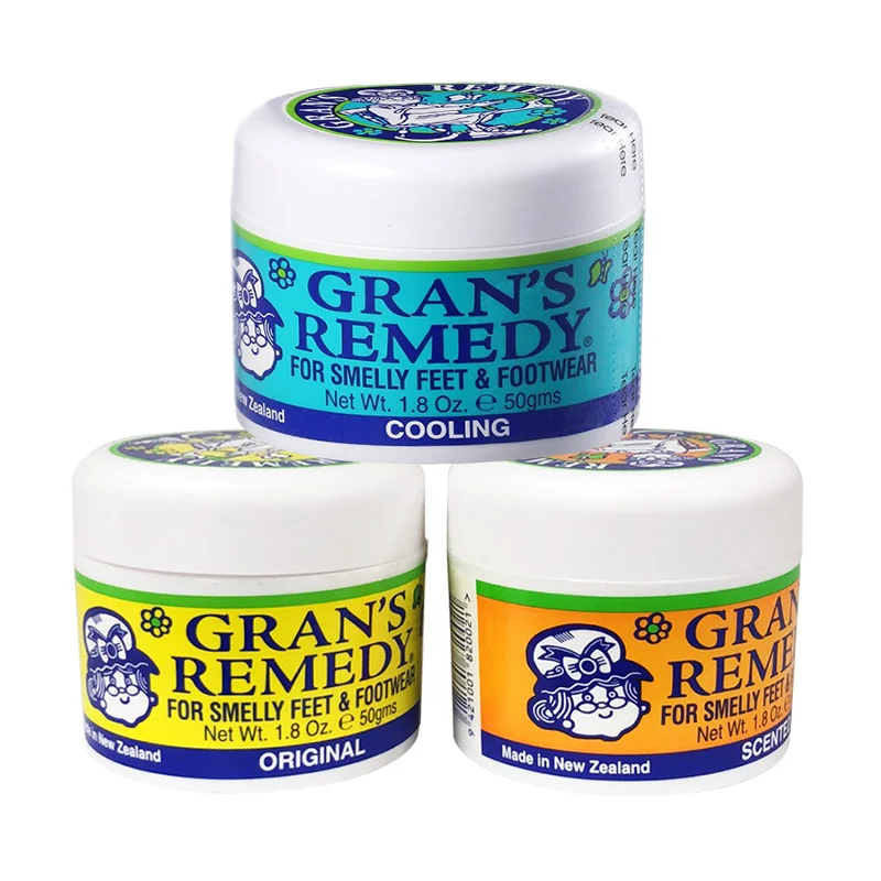 Grans Remedy Foot Powder for Smelly Feet and Footwear 35g