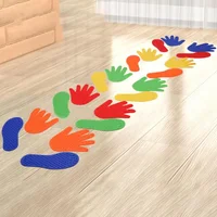 Hand Feet Toys Good Flexibility Anti-slip Entertainment Sensory Integration Training Hand Footprints Party Game Floor Games Toys 1