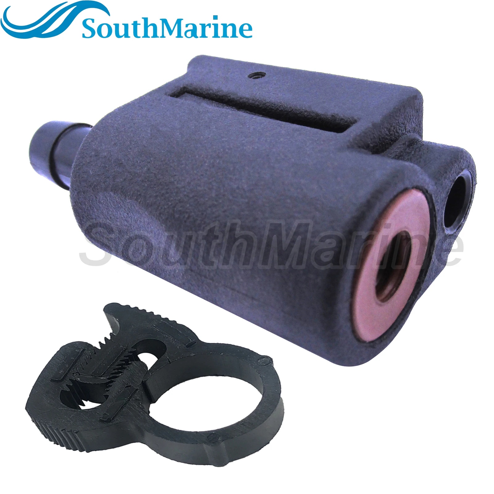 Boat Egnine 13563Q7 13563A7/T7 18-8091 Fuel Line Fitting Connector for Mercury Quicksilver 4HP-40HP, 5/16in/8mm, Female Tank End