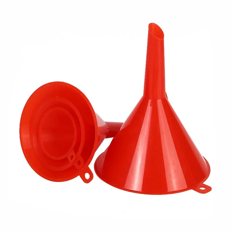 4Pcs Plastic Car Refueling Funnels Engine Gasoline Funnel Universal Car Motorcycle Oil Filling Equipment Tools Auto Accessories