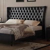 180x200cm black Headboard Double bed king size modern wooden bed frame full size Artificial Leather luxury bedroom Furniture 6 180x200cm black Headboard Double bed king size modern wooden bed frame full size Artificial Leather luxury bedroom Furniture 6